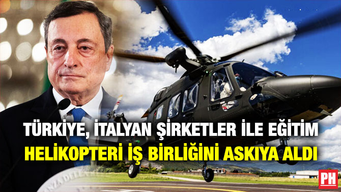 Türkiye, İtalyan Şirketler ile Eğitim Helikopteri İş Birliğini Askıya Aldı