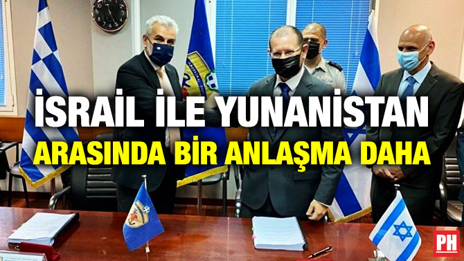 İsrail ile Yunanistan Arasında Bir Anlaşma Daha