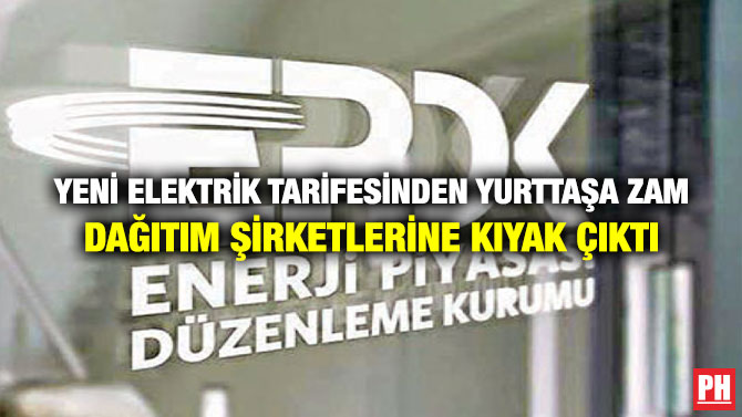 Yeni Elektrik Tarifesinden Yurttaşa Zam, Dağıtım Şirketlerine Kıyak Çıktı