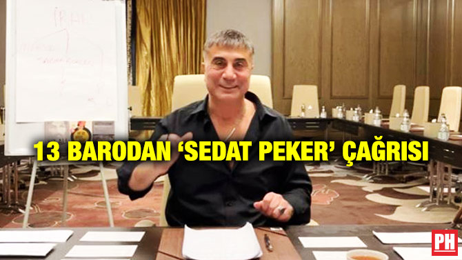 13 Barodan ‘Sedat Peker’ Çağrısı