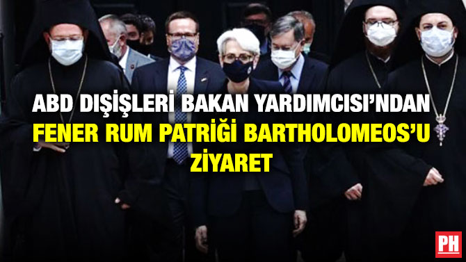 ABD Dışişleri Bakan Yardımcısı’ndan Fener Rum Patriği Bartholomeos’u Ziyaret