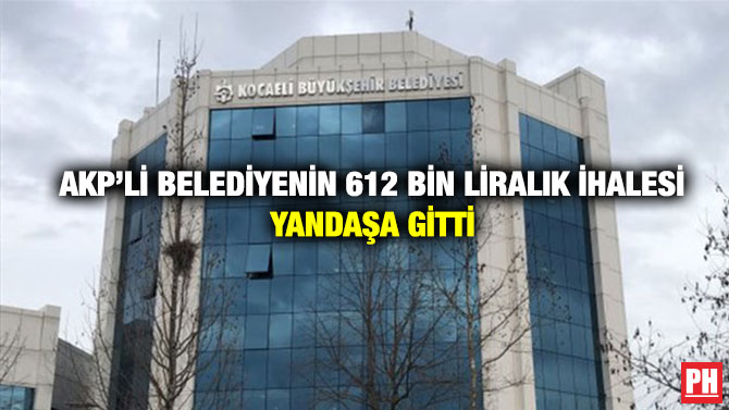 AKP’li Belediyenin 612 Bin Liralık İhalesi Yandaşa Gitti
