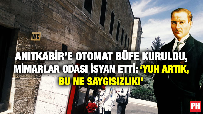 Anıtkabir’e Otomat Büfe Kuruldu, Mimarlar Odası İsyan Etti: ‘Yuh Artık, Bu Ne Saygısızlık!’