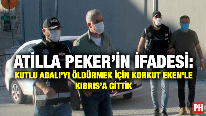Atilla Peker’in İfadesi: Kutlu Adalı’yı öldürmek İçin Korkut Eken’le Kıbrıs’a Gittik