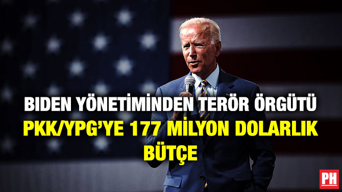 Biden Yönetiminden Terör Örgütü PKK/YPG’ye 177 Milyon Dolarlık Bütçe