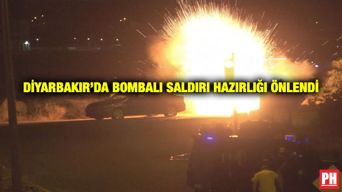 Diyarbakır’da Bombalı Saldırı Hazırlığı Önlendi