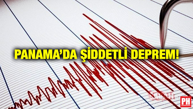 Panama’da Şiddetli Deprem!