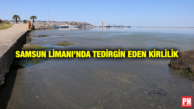 Samsun Limanı’nda Tedirgin Eden Kirlilik
