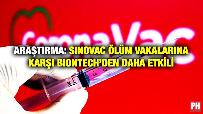 Araştırma: Sinovac Ölüm Vakalarına Karşı BionTech’den Daha Etkili