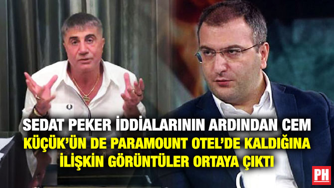 Sedat Peker İddialarının Ardından Cem Küçük’ün de Paramount Otel’de Kaldığına İlişkin Görüntüler Ortaya Çıktı