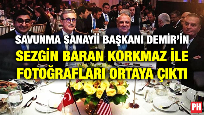 Savunma Sanayii Başkanı Demir’in Sezgin Baran Korkmaz ile Fotoğrafları Ortaya Çıktı