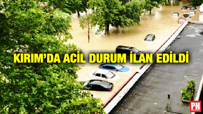 Kırım’da Acil Durum İlan Edildi
