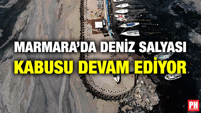 Marmara’da Deniz Salyası Kabusu Devam Ediyor