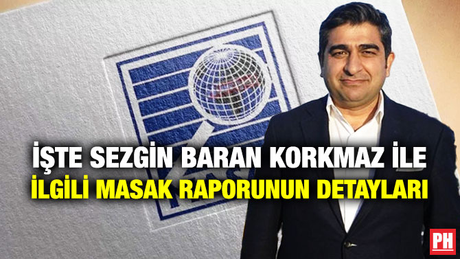 İşte Sezgin Baran Korkmaz ile İlgili MASAK Raporunun Detayları