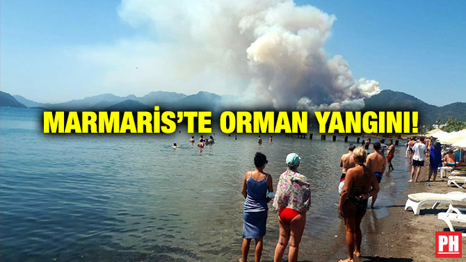 Marmaris’te Orman Yangını!