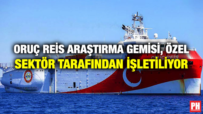 Oruç Reis Araştırma Gemisi, Özel Sektör Tarafından İşletiliyor