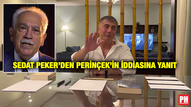 Sedat Peker’den Perinçek’in İddiasına Yanıt