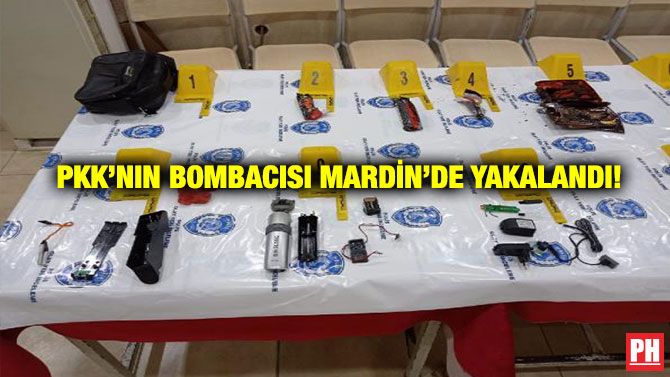 PKK’nın Bombacısı Mardin’de Yakalandı!