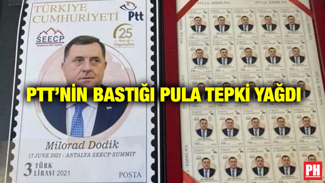 PTT’nin Bastığı Pula Tepki Yağdı
