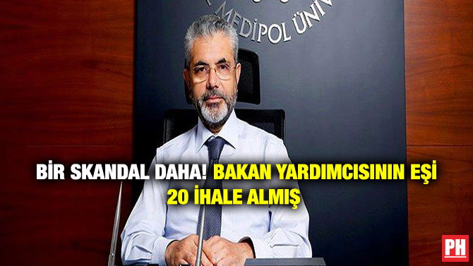 Bir Skandal daha! Bakan Yardımcısının Eşi 20 İhale Almış