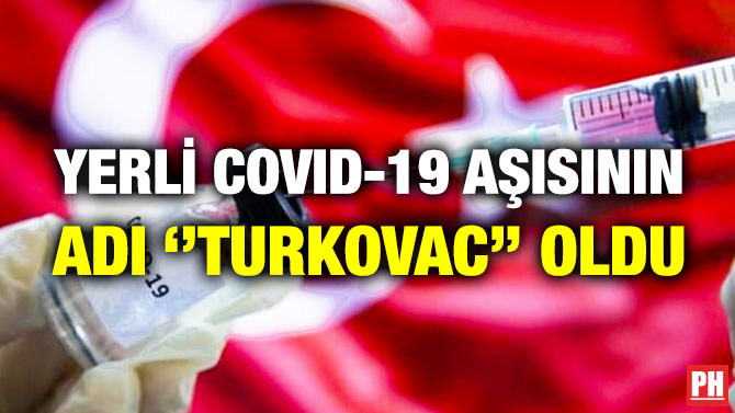 Yerli Covid-19 Aşısının Adı ”Turkovac” Oldu