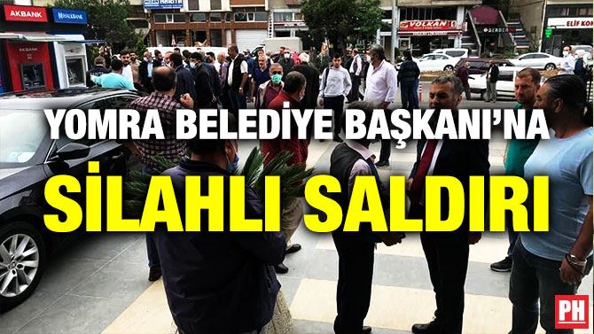 Yomra Belediye Başkanı’na Silahlı Saldırı