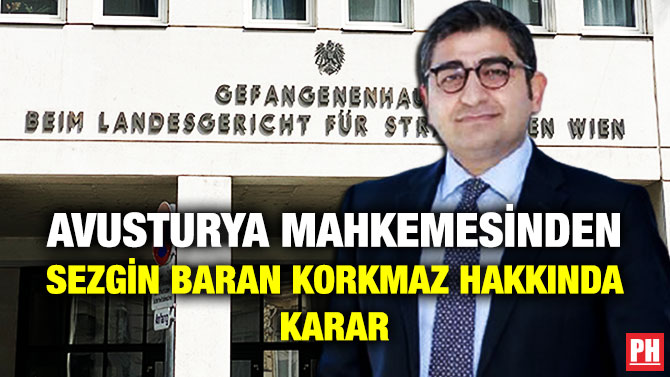 Avusturya Mahkemesinden Sezgin Baran Korkmaz Hakkında Karar