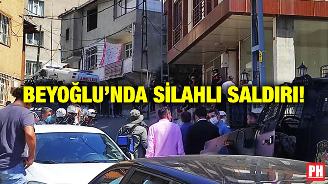 Beyoğlu’nda Silahlı Saldırı!