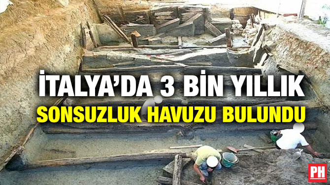 İtalya’da 3 Bin Yıllık Sonsuzluk Havuzu Bulundu