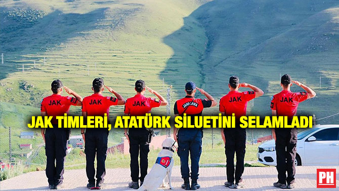 JAK Timleri, Atatürk Siluetini Selamladı
