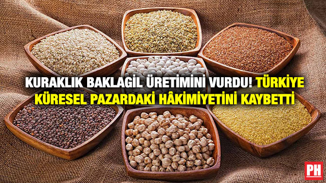 Kuraklık Baklagil Üretimini Vurdu! Türkiye Küresel Pazardaki Hâkimiyetini Kaybetti