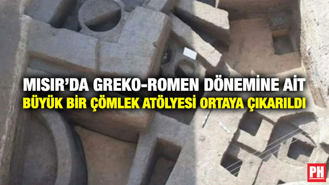 Mısır’da Greko-Romen Dönemine ait Büyük Bir Çömlek Atölyesi Ortaya Çıkarıldı