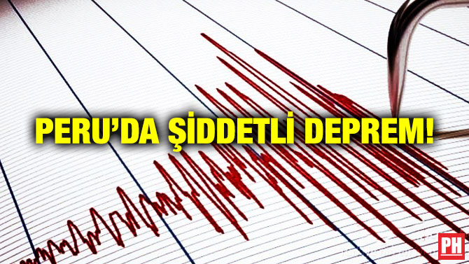 Peru’da Şiddetli Deprem!