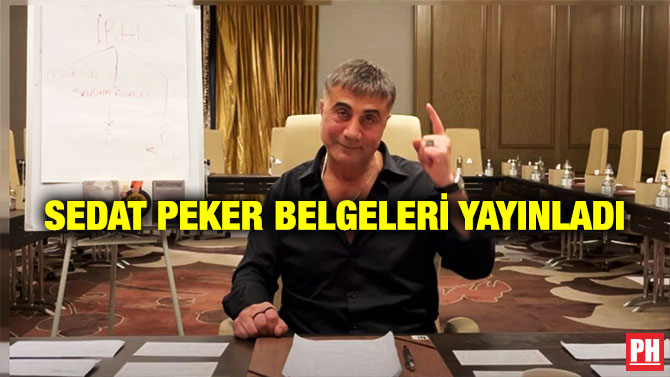 Sedat Peker Belgeleri Yayınladı