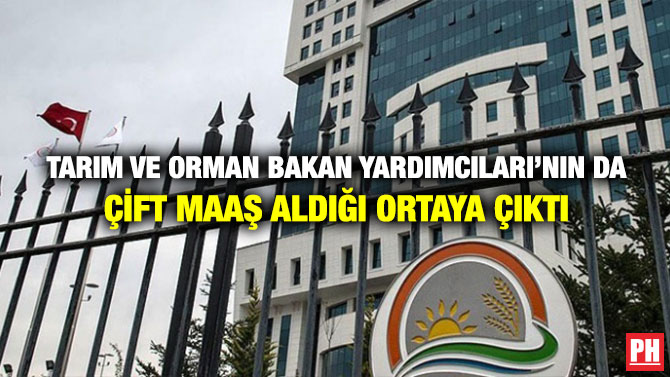 Tarım ve Orman Bakan Yardımcıları’nın da Çift Maaş Aldığı Ortaya Çıktı
