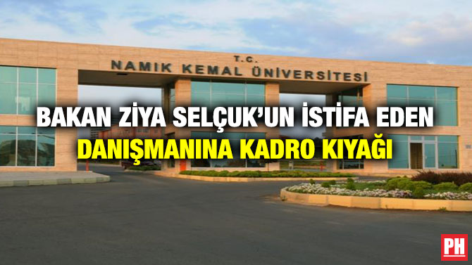Bakan Ziya Selçuk’un İstifa Eden Danışmanına Kadro Kıyağı