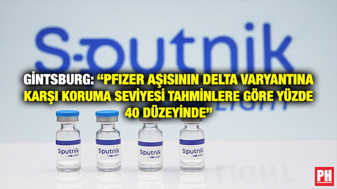 Gintsburg: “Pfizer Aşısının Delta Varyantına Karşı Koruma Seviyesi Tahminlere Göre Yüzde 40 Düzeyinde”