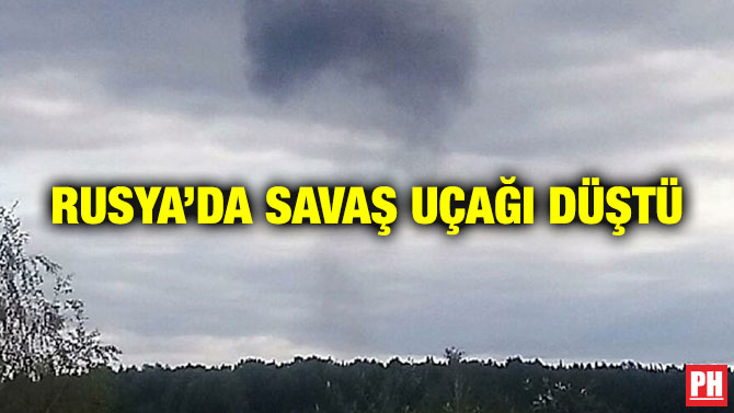 Rusya’da Savaş Uçağı Düştü