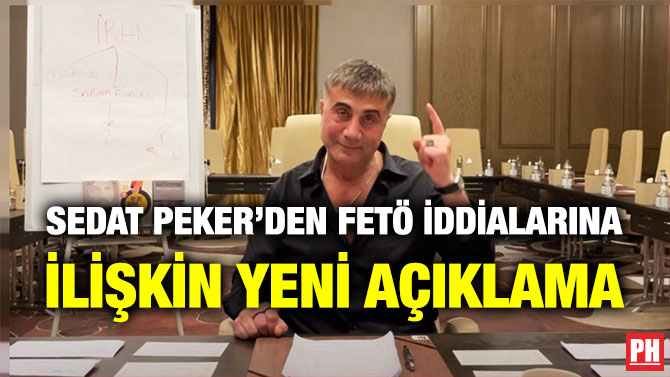 Sedat Peker’den FETÖ İddialarına İlişkin Yeni Açıklama 