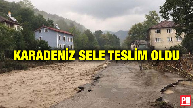 Karadeniz Sele Teslim Oldu