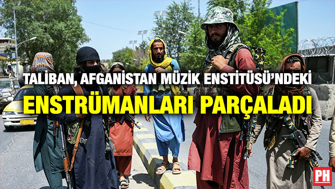 Taliban, Afganistan Müzik Enstitüsü’ndeki Enstrümanları Parçaladı