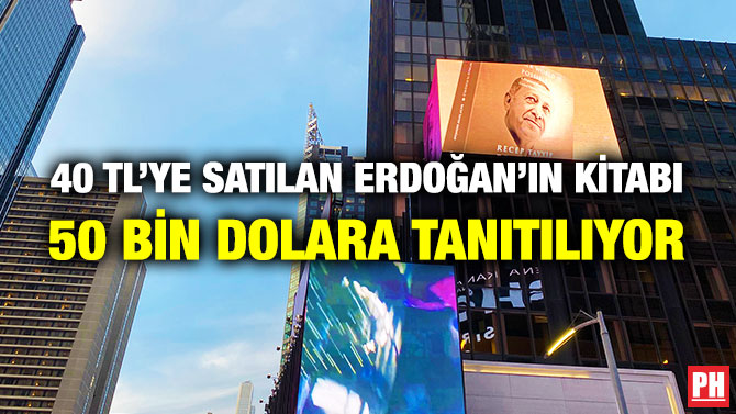 40 TL’ye Satılan Erdoğan’ın Kitabı 50 Bin Dolara Tanıtılıyor