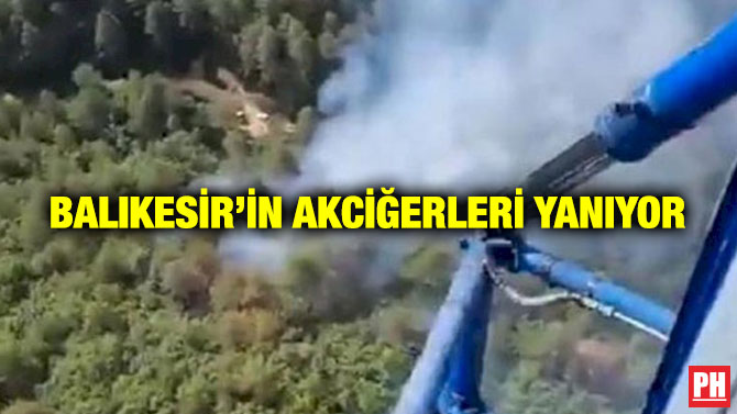 Balıkesir’in Akciğerleri Yanıyor
