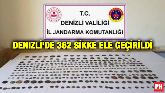 Denizli’de 362 Sikke Ele Geçirildi