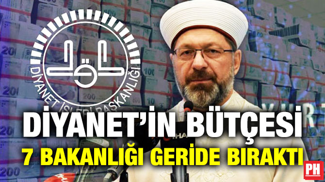 Diyanet’in Bütçesi 7 Bakanlığı Geride Bıraktı