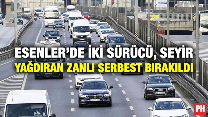 Esenler’de İki Sürücü, Seyir Halindeki Araçlara Ateş Açtı