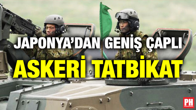 Japonya’dan Geniş Çaplı Askeri Tatbikat