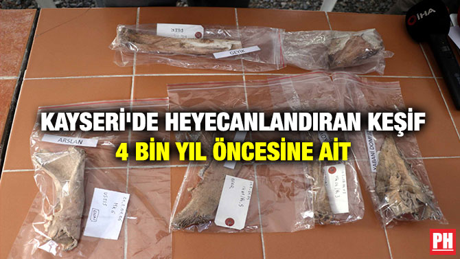 Kayseri’de Heyecanlandıran Keşif! 4 Bin Yıl Öncesine Ait