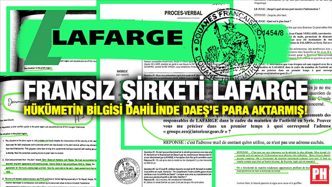 Fransız Şirketi Lafarge Hükümetin Bilgisi Dahilinde DAEŞ’e Para Aktarmış!