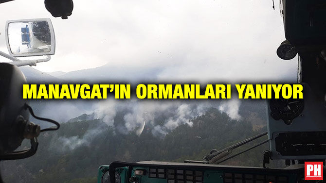Manavgat’ın Ormanları Yanıyor